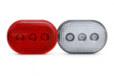 Edge Ledverlichtingset City 3 Led voor + achter inclusief batterijen