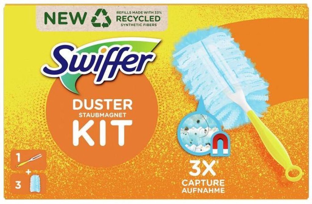 Swiffer swiffer duster starterkit +3 navullingen