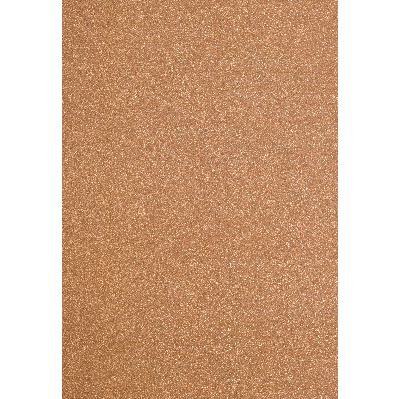 Florence • glitterpapier 250g a4 koper 5x