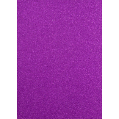 Florence • glitterpapier 250g a4 paars 5x