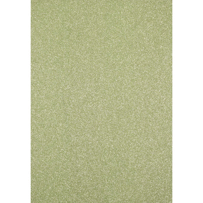 Florence • glitterpapier 250g a4 lichtgroen 5x