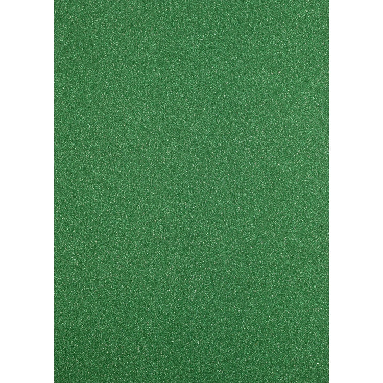 Florence • glitterpapier 250g a4 groen 5x