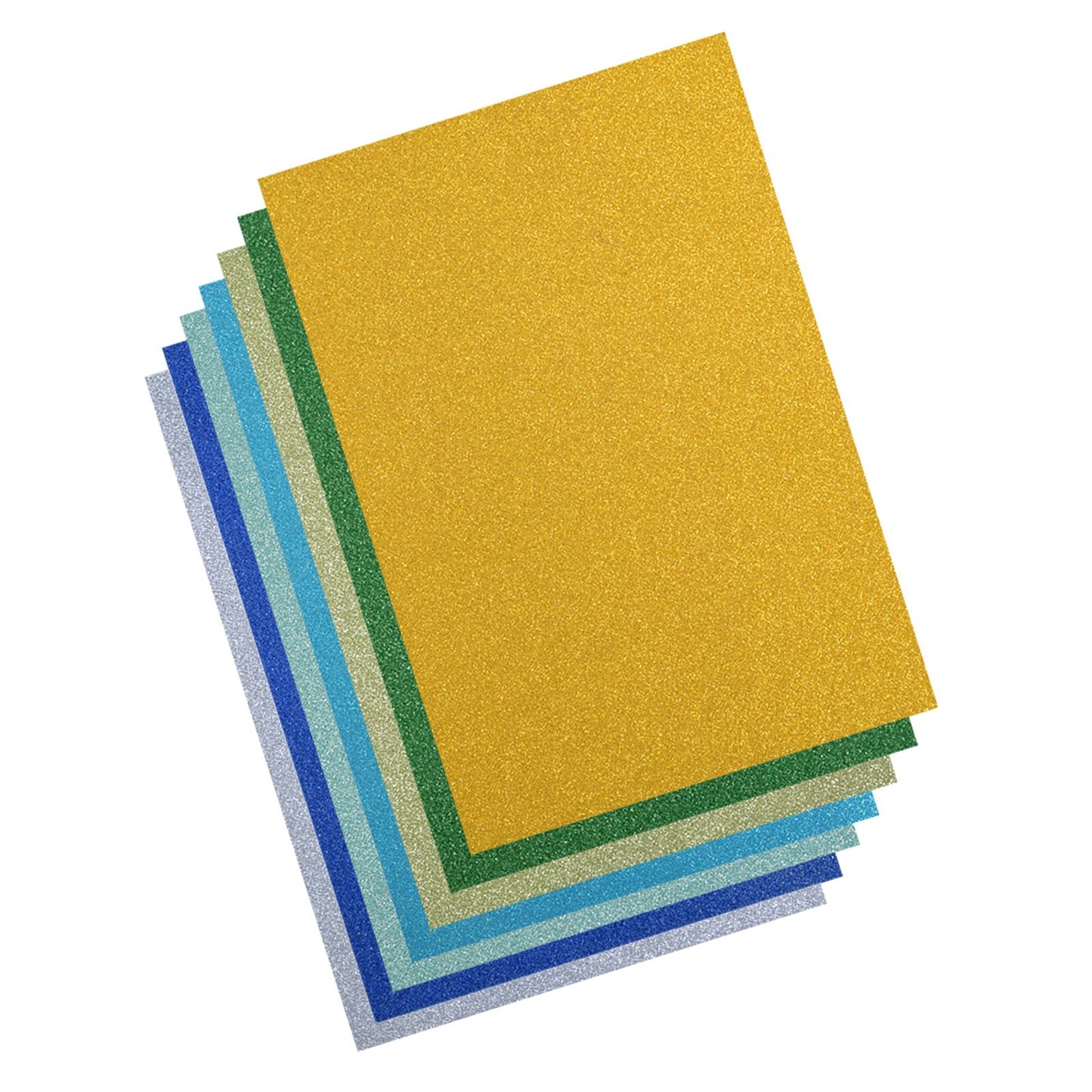 Florence • glitterpapier 250g a4 assortiment 40x