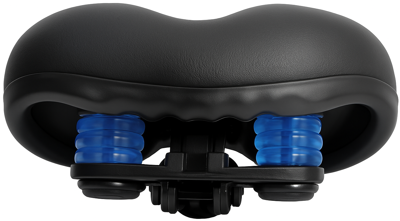 Fietszadel Urban City - zwart