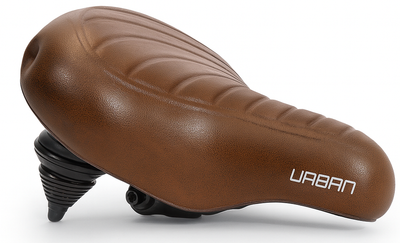 Edge Fietszadel Urban XL Wave bruin