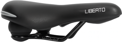 Fietszadel Edge Liberto - zwart (op kaart)