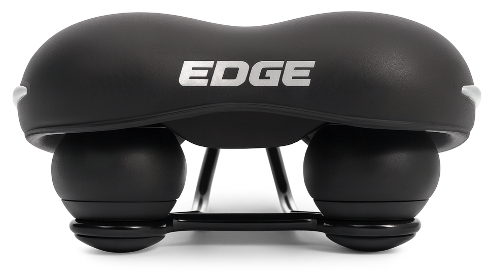 Fietszadel Edge Liberto - zwart (op kaart)