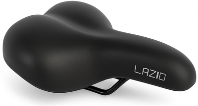 Edge fietszadel lazio - zwart
