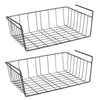 Metaltex babette hangmand 40x26x14 cm zwart 2 stuks