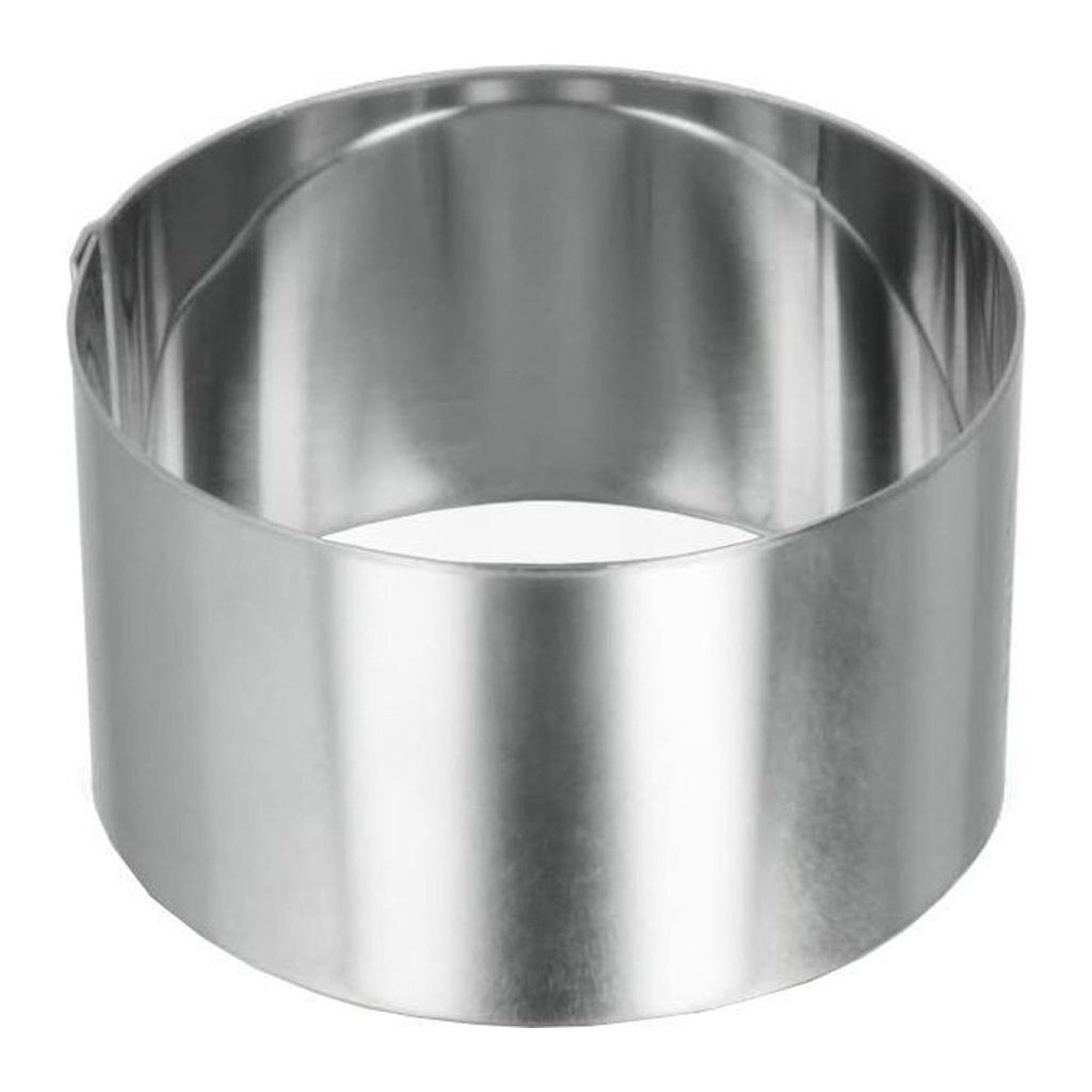 Metaltex bakring 8x4.5 cm rvs