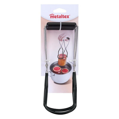 Metaltex potlifter 22x8.5 cm zilver zwart