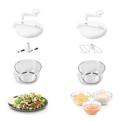 Metaltex kitchen helpers topedo slacentrifuge wit transparant