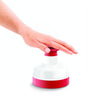 Metaltex kitchen helpers hamburgerpers 11 cm rood wit