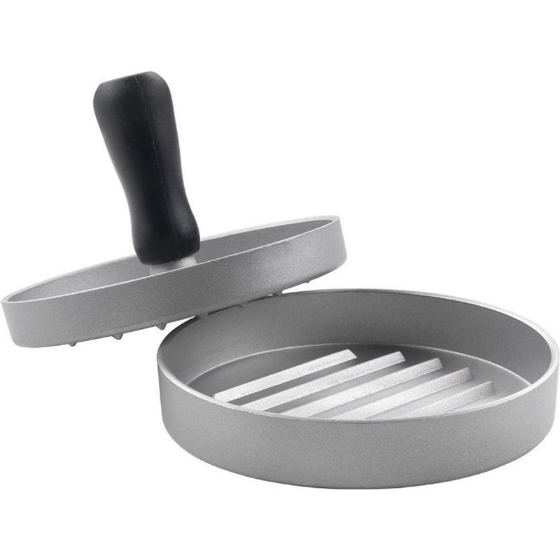 Metaltex kitchen helpers hamburgerpers 11.5 cm staal zwart