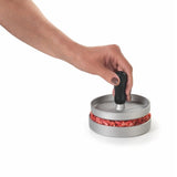 Metaltex kitchen helpers hamburgerpers 11.5 cm staal zwart - afbeelding 2
