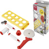 Metaltex deko food line set voor pasta en pizza