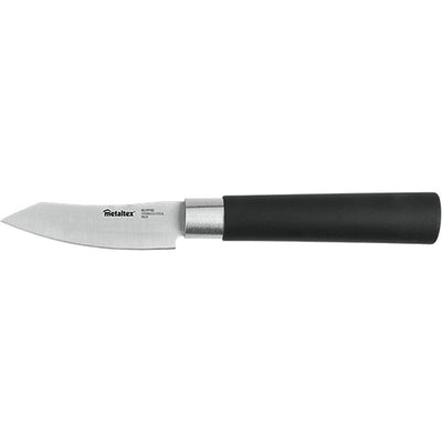 Metaltex asia officemes 19 cm zwart rvs