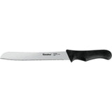 Metaltex basic line broodmes 31 cm rvs zwart - afbeelding 2