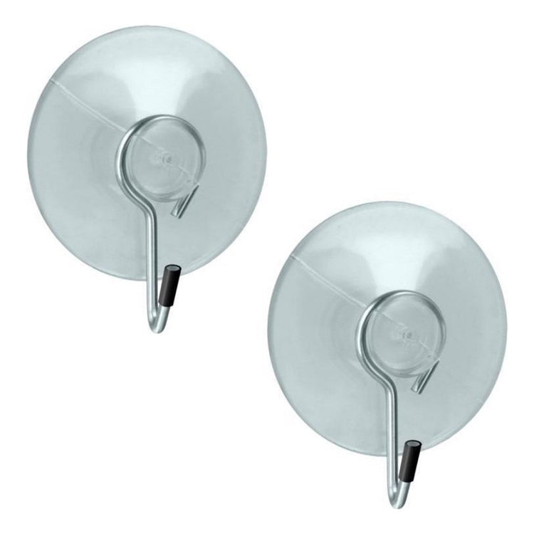 Metaltex haken met zuignap 2 stuks