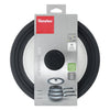 Metaltex pannendeksel 20-24 cm glas silicone zwart