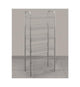 Metaltex voorraadrek chroom 6 etages