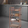 Metaltex Metaltex Trolleykastje Ascona 84x41cm Staal Koper