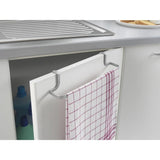 Metaltex galileo handdoekhouder 30x5x4.5 cm zilver - afbeelding 2