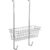 Metaltex strijkplankhouder 28x15x49 cm zilver