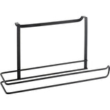 Metaltex galileo keukenrolhouder 34x10x18 cm zwart - afbeelding 1