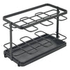 Metaltex keukengerei houder 23x11x15 cm metaal zwart