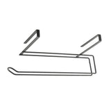Metaltex keukenrolhouder 35x18x10 cm zwart - afbeelding 1