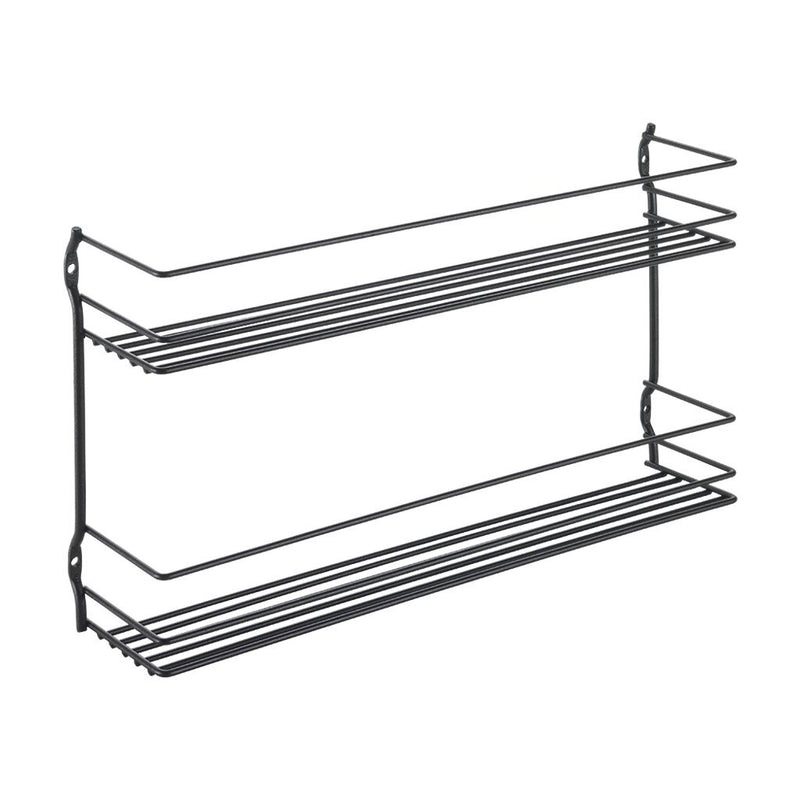 Metaltex pepito kruidenrek 2 etages 36x8x19 cm zwart