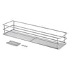Metaltex smart kitchen schuifbaar mandje 12x42x7 cm zilver