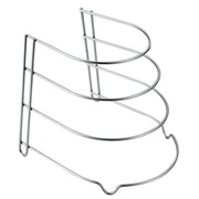 Metaltex Metaltex Canyon Pannenrek 25x27x23 cm Zilver - afbeelding 1