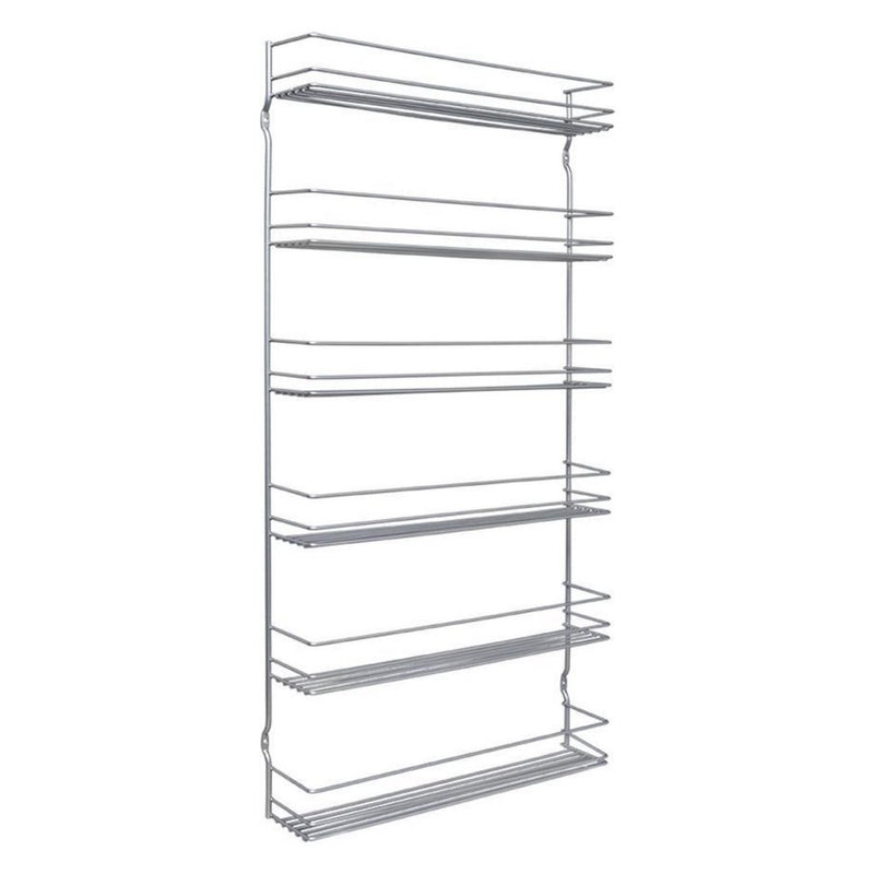 Metaltex pepito kruidenrek 6 etages 36x8x71 cm zilver