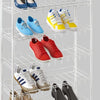 Tomado-metaltex tomado metaltex shoe 6 schoenenrek wit 64x23x104 cm 6 verdiepingen