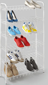 Tomado-metaltex tomado metaltex shoe 6 schoenenrek wit 64x23x104 cm 6 verdiepingen - afbeelding 2