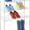 Tomado-metaltex tomado metaltex shoe 6 schoenenrek wit 64x23x104 cm 6 verdiepingen