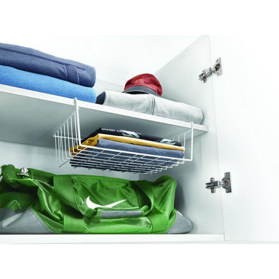 Metaltex - set van 2 hangmanden - kasthangmand - opberger - organizer - wit