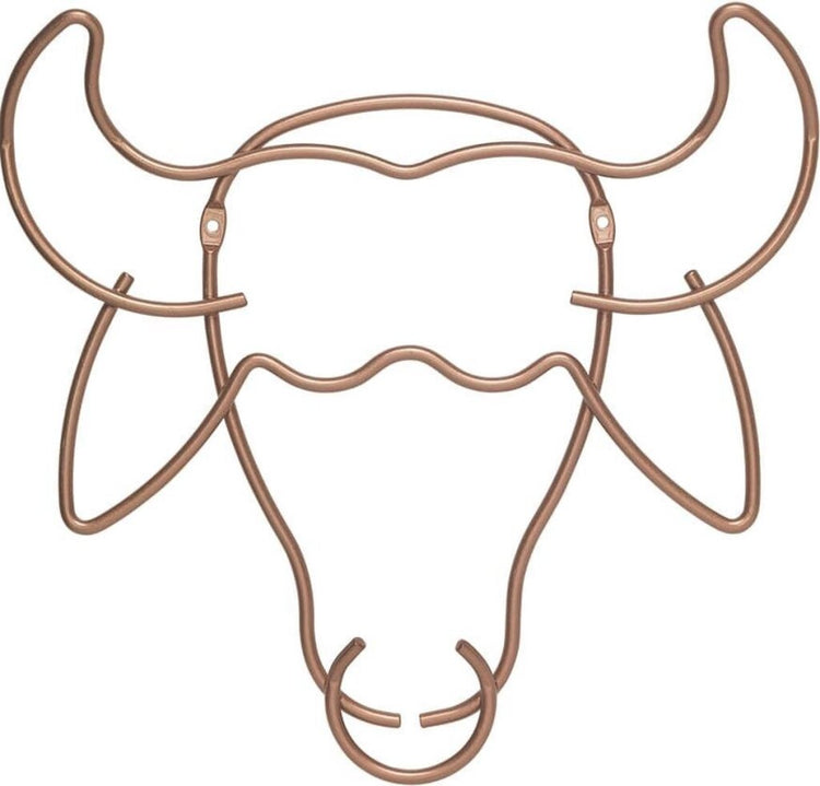 Tomado-metaltex tomado metaltex kapstok safari buffalo meerdere jassen sterke kwaliteit inclusief bevestigingsmateriaal
