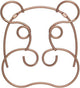 Tomado-metaltex tomado metaltex kapstok safari hippo incl. bevestigingsmateriaal