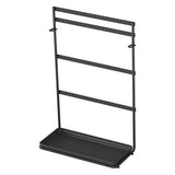 Metaltex sieradenrek 22x11x36 cm mat zwart metaal - afbeelding 1