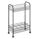 Metaltex belino lava trolly + flessenhouder 23x41x63 zwart