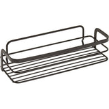 Metaltex doucherek 26x10x6 cm zwart - afbeelding 1