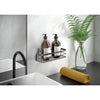 Metaltex doucherek 26x10x6 cm zwart