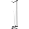 Metaltex toiletrolhouder voor 3 rollen 58x15 cm zwart