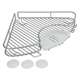 Metaltex hoekrekje 29x4 cm zilver - afbeelding 1