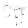 Metaltex hurricane droogrek 197x65x115 cm 24 m drooglengte zilver zwart