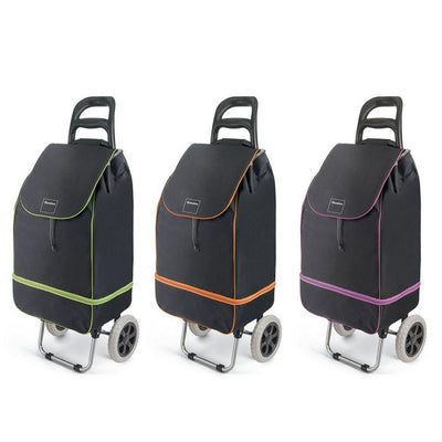 Metaltex lily shopper trolley 45-53l verschillende uitvoeringen