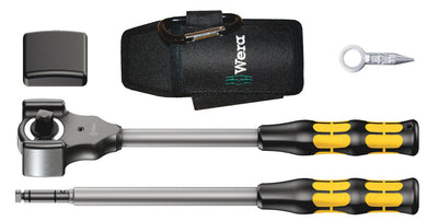 Wera 8002 c koloss all-inclusive set met 1 2 -aandrijving ratel (zwart geel, 5-delig)